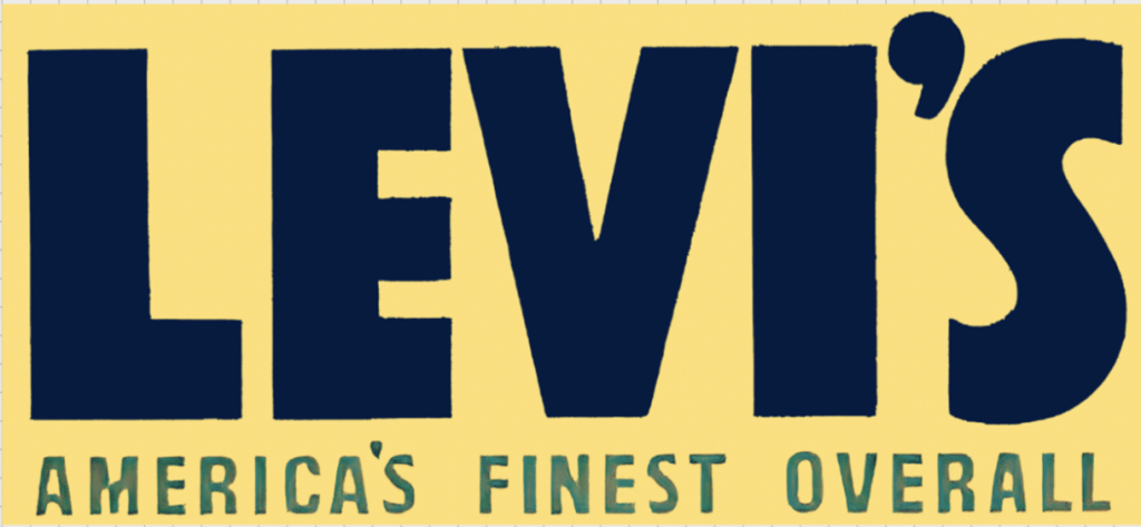 1943 Levi's Logo